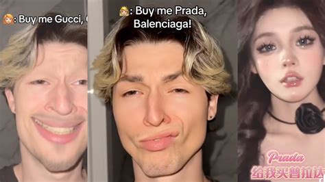 buy me prada balenciaga tiktok.